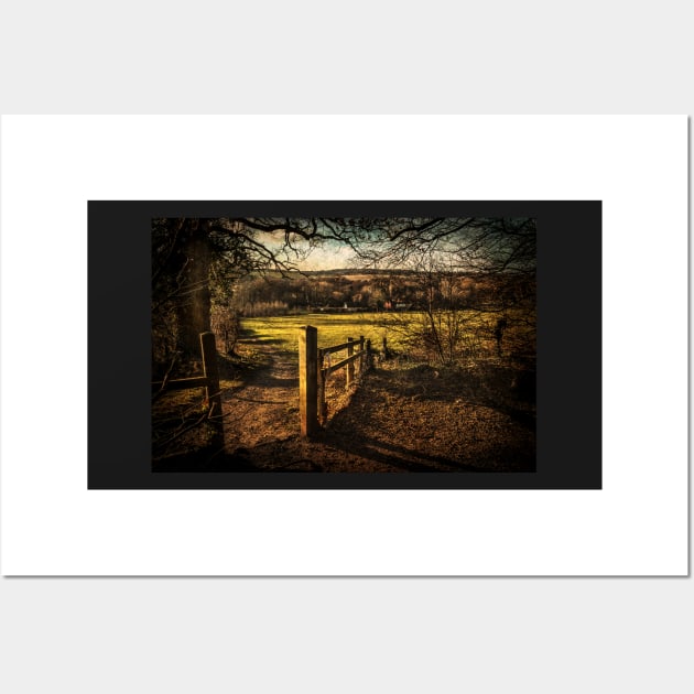 The Pang Valley from Sulham Woods Wall Art by IanWL